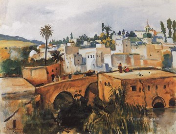  1932 Oil Painting - thes morocco 1932 Russian